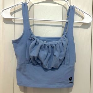 Hollister ruched bust cropped tank NWOT